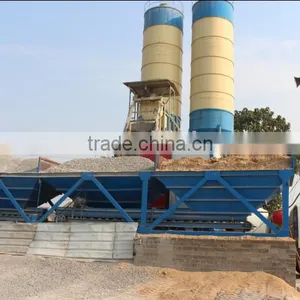 35m3/h HZS35 Mobile Ready Mix Concrete Batching Plant for Sale Made in China thumbnail-1