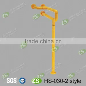 High Quality New Design Wall Mounted Stainless Steel Auto Assist Grab Bar for Bathroom With Nylon Cover thumbnail-3