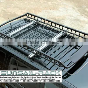 Flodable Steel Roof Rack Basket Roof Tray Oem thumbnail-1