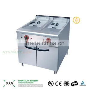42L 2 Tanks Electric Fryer With Cabinet thumbnail-3