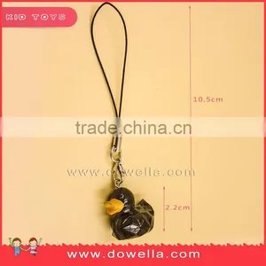 Rubber Color Duck With Keychain/plastic Keychain Gift thumbnail-1