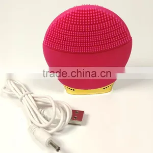Face Cleaning Brush Face Massage Silicone Face Brush thumbnail-1