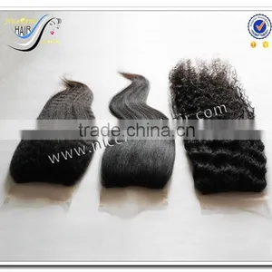 Wholesale Virgin Hair Bundles With Lace Closure 100% Human Brazilian Hair Closure thumbnail-3