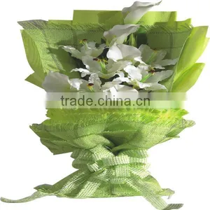 Paper Raffia Mesh/flower Packaging Material/paper Mesh thumbnail-1