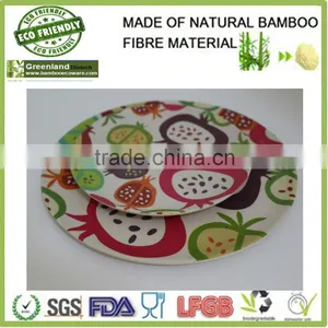 Stainless Steel Bamboo Fibre Hot Dinner Plate Quality Choice thumbnail-5