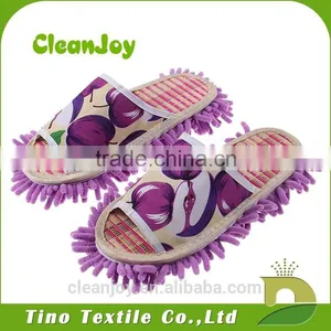 Import Bamboo Floor Indoor Cleaning Slipper thumbnail-5