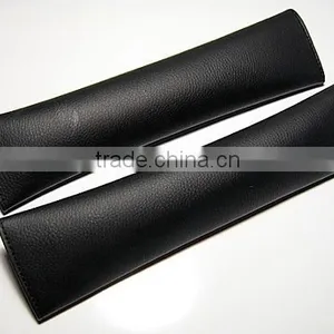High Quality Leather Seatbelt Shoulder Pads for Racing Harness Located in USA/Canada. Automobile Car Accessory thumbnail-1