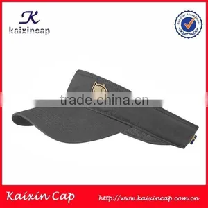 Promotional Cheap Custom Made 100% Cotton Sandwich Brim Sun Visor Cap 100% Cotton thumbnail-4