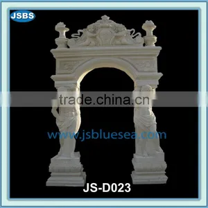 Hand Carved Natural Stone Exterior Door Surround thumbnail-1