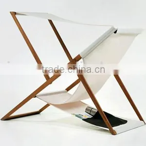 XZ Shape Wooden Beach Chair thumbnail-6