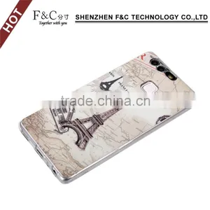 Factory Custom Hard Plastic PC Matte Back Cover Case For Huawei P9 For Sale thumbnail-2