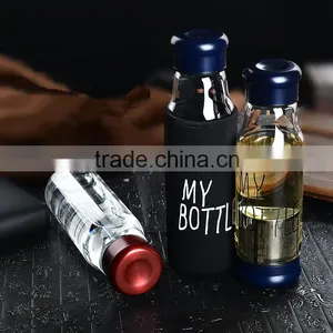 European Whole Foods Custom Design Glass Water Bottle thumbnail-1