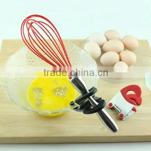 Wonderful Hand Held Egg Beater And Pot Clip Kitchenware Set thumbnail-1