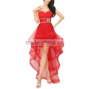 Fashion Design Clothes Pakistani Indian Fancy Dress Eco Friendly Innovative Products hi Low Detachable Skirt Wedding Dresses thumbnail-6