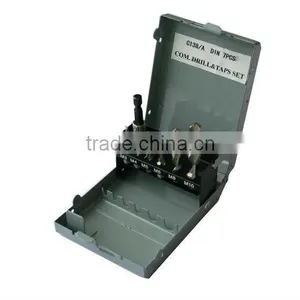 7pcs Hss Single Pass Combination Drill&tap Sets thumbnail-1