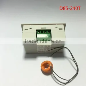 LCD Digital AC Ammeter Meter D85-240T Backlit Digital Display With Cover 50A thumbnail-3
