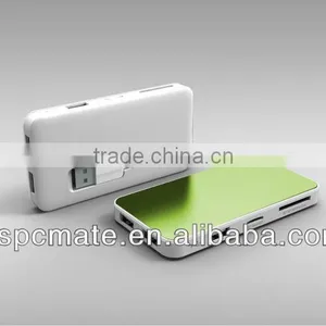 Creative 4port Usb Hub Laser Logo Usb Hub in Desk Usb Hub for Promotion thumbnail-1
