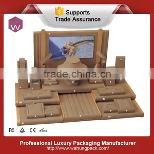 Customize Leather Necklace Bust Jewelry Display Wholesale China thumbnail-1
