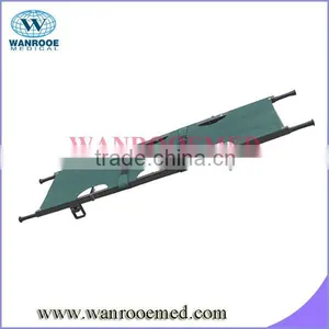 EA-1E3 With Flexible Handles Two Fold Folding Pole Stretcher thumbnail-1