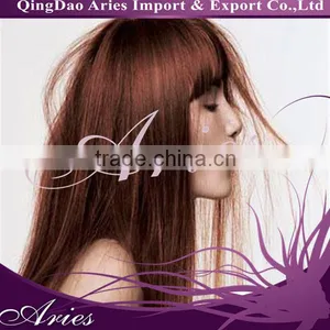 Best Selling, 100%Human Hair, Peruvian Hair Lace Front Wigs With Bangs thumbnail-1