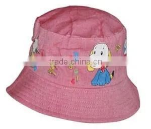 New Product Kids Animal Cartoon Summer Bucket Hats Sunhat With Cute Dog Baby Summer Hats thumbnail-1