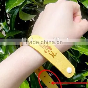 Silicone Anti Mosquito Bracelet Wristband Mosquito Repellent Band thumbnail-4