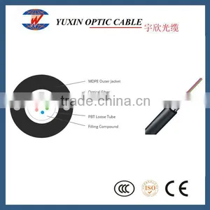 Non-armored Steel Wire Strength Aerial Fiber Optic Cable (GYXTY) thumbnail-1