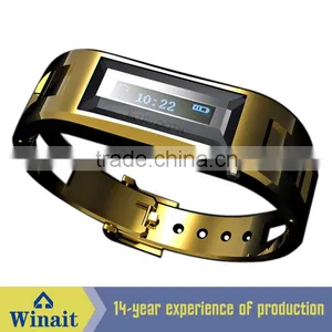 Smart Metal Bluetooth Bracelet Watch With Vibrating for Caller id and Phone Number Display WT-A10 thumbnail-1