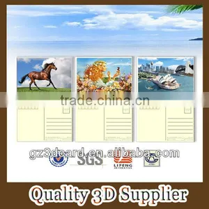 High Quality PET Custom 3d Lenticular Postcard thumbnail-1
