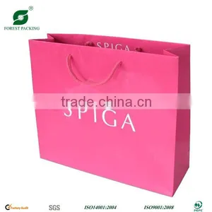 GLOSSY PINK PAPER BAGS FP72266 thumbnail-1