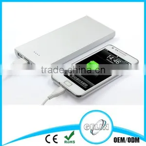 Silver 12000mah Wst Power Bank Li-polymer Battery Best Quality and Competitive Price 12000mah Supplier's Choice thumbnail-1