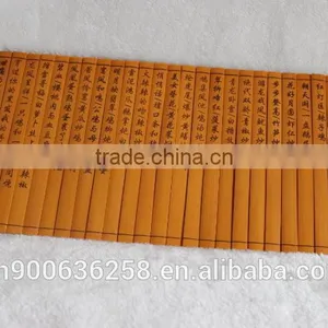 Bamboo Menu / Handmade Menu / Chinese Bamboo Menu thumbnail-4