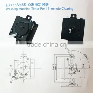 Washing Machine Timer for 15 Minute Cleaning (DXT15-G Three Wires ) /Washing Machine Wash Timer thumbnail-1