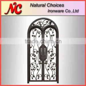 Hand Forged Iron Wine Cellar Doors thumbnail-1