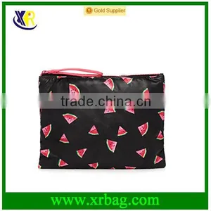 Custom Watermelon Print Cosmetic Pouch thumbnail-1