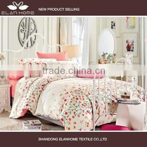 100% Cotton 128*68 40s*40s Pigment Printting Luxury Bed Sheet With Zipper thumbnail-3