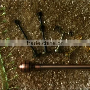 New Design Hot Selling Metal Curtain Pipe Bracket thumbnail-1