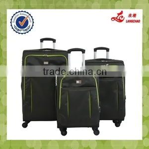 Decent Soft 1680D Nylon Four Wheels Manufacture Of Luggage thumbnail-1