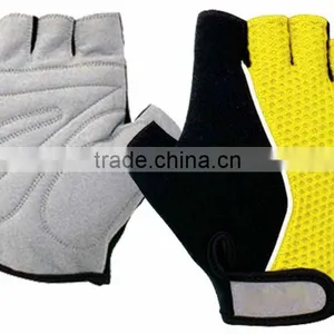 Leather Cycling Gloves thumbnail-1