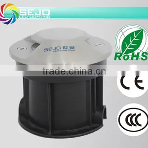 High Power LED Ground Light 3W 304 Stsinless Steel IP68 thumbnail-2
