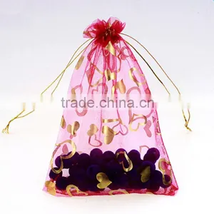 Promotion Cheap Small Glided Organic Cotton Drawstring Bag China Supplier thumbnail-3
