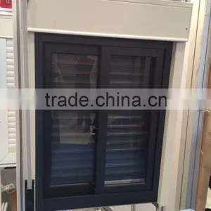 2016 New Type Sliding Window With Alu Roller Shutter, Net thumbnail-2