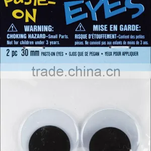 DIY Creativity for Kids Black With White 30mm Moving Eyes thumbnail-1