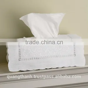 Hand Embroidery Tissue Box Cover thumbnail-1