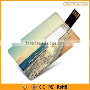 Plastic Custom Business Card Usb Flash Drive 2GB thumbnail-6