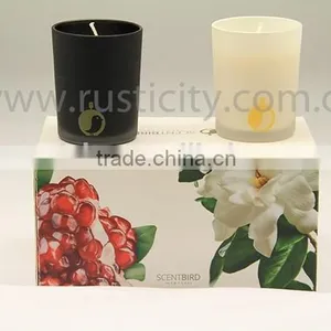 Aroma Fragrance Paraffin Wax in Frosted Glass Jar thumbnail-2