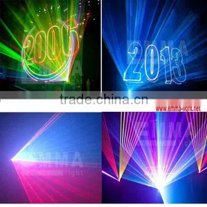 2015 New Design, Max.40Kpps Scanner System, ILDA Controlled, 4W Mini Laser Light Rgb thumbnail-1