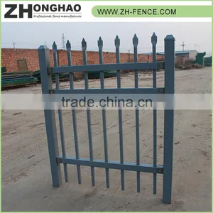 CE Certificate PVC Coated Wholesale Manufacturer Hot Selling Wrought Iron Fence for Garden thumbnail-6