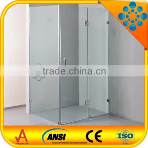 304 Stainless Steel Frameless Sliding Shower Screen Glass thumbnail-2