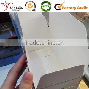 Take Away Foldable Feature White Paper Cardboard Cake Box thumbnail-2